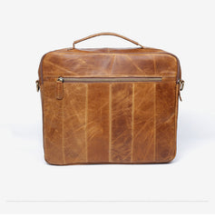 Genuine Leather Mens Cool Messenger Bag Chest Bag Bike Bag Cycling Bag for men