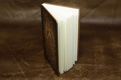 Handmade Leather Tooled Shakya Muni Buddhism Notebook Journal Travel Book Diary