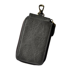 Handmade Leather Mens Cool Key Wallet Car Key Holder Case Card Wallet for Men