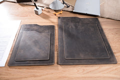 Handmade Leather Mens Clutch Cool Slim iPad Pro Case iPad Pro Cover for Men