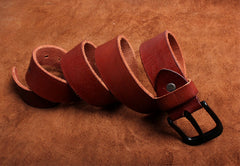 Genuine Leather Mens Leather Men Brown Black Belt for Men Cool Leather Belt