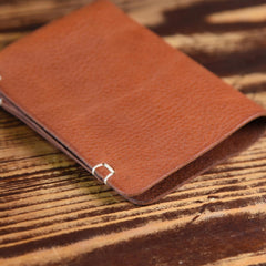 Handmade Leather Mens Cool Wallet Men Slim Wallets Front Pocket Wallet for Men - iwalletsmen