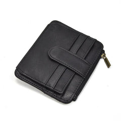 Cool Leather Mens Wallet Slim Wallet Card Front Pocket Wallet for Men - iwalletsmen