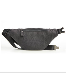 Leather Fanny Pack Mens Waist Bag Hip Pack Belt Bag Bumbag for Men