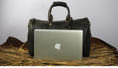 Cool Leather Mens Weekender Bags Vintage Travel Bags Duffle Bag for Men - iwalletsmen
