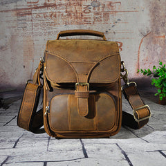 Leather Belt Pouch Mens Small Cases Waist Bag Hip Pack Belt Bag Fanny Pack Bumbag for Men