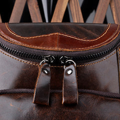 Leather Belt Pouch Mens Small Cases Waist Bag Hip Pack Belt Bag Fanny Pack Bumbag for Men