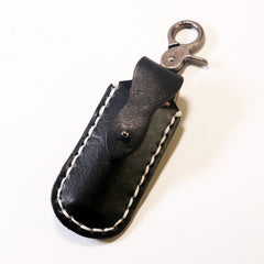 Handmade Leather Mens Cool Key Wallet Lighter Holder Pouch Key Holder for Men - iwalletsmen
