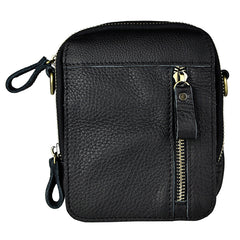 Leather Belt Pouch Mens Small Cases Waist Bag Hip Pack Belt Bag Fanny Pack Bumbag for Men