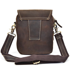 Leather Belt Pouch Mens Small Cases Waist Bag Hip Pack Belt Bag Fanny Pack Bumbag for Men