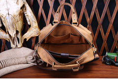Genuine Leather Mens Cool Messenger Bag Work Bag Satchel Bag Briefcase Bag for men