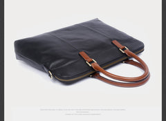 Genuine Leather Mens Cool Messenger Bag Briefcase Chest Bag Bike Bag Cycling Bag for men