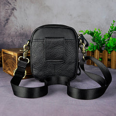 Leather Belt Pouch Mens Small Cases Waist Bag Hip Pack Belt Bag Fanny Pack Bumbag for Men
