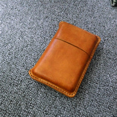 Cool Leather Mens Cigarette Holder Case Vintage Custom 20pcs Cigarette Case for Men - iwalletsmen