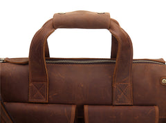 Genuine Leather Mens Cool Messenger Bag Work Bag Satchel Bag Briefcase Bag for men