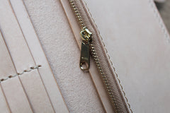 Handmade Mens Leather Biker Chain Wallets Cool Long Biker Wallet with Chain - iwalletsmen