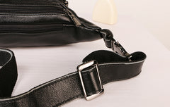 Leather Mens FANNY PACK MENS WAIST BAG HIP PACK BELT BAG FOR MEN - iwalletsmen