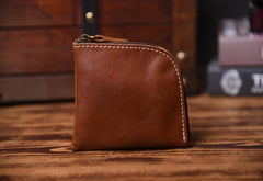 Handmade Leather Mens Cool Wallet Men Slim Wallets Front Pocket Wallet for Men