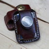 Cool Leather Zippo Lighter Pouches with Loop Biker Zippo lighter cases with Clip - iwalletsmen