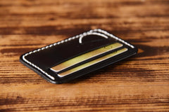Handmade Mens Cool billfold Leather Wallet Men Small Card Slim Wallets for Men