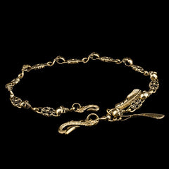 Brass silver biker trucker Tibetan wallet Chains for chain wallets biker wallet trucker wallet