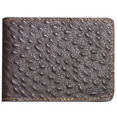 Slim Wallet With ID Window Leather Bifold Wallet With ID Window Mens Wallet With ID Window