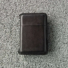 Cool Leather Mens 12pcs Cigarette Holder Case Vintage Custom Cigarette Case for Men - iwalletsmen