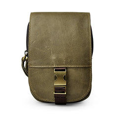 Leather Belt Pouch Mens Small Cases Waist Bag Hip Pack Belt Bag Fanny Pack Bumbag for Men