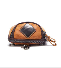 Leather Belt Pouch Mens Small Cases Waist Bag Hip Pack Belt Bag Fanny Pack Bumbag for Men