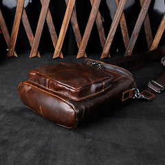 Leather Belt Pouch Mens Small Cases Waist Bag Hip Pack Belt Bag Fanny Pack Bumbag for Men