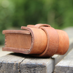 Cool Leather Mens Cigarette Case with Belt Loop Handmade Cigarette Holder for Men - iwalletsmen