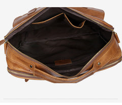 Genuine Leather Mens Cool Messenger Bag Chest Bag Bike Bag Cycling Bag for men