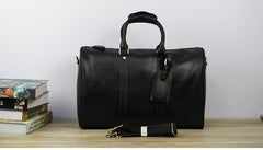 Cool Leather Mens Weekender Bags Vintage Travel Bags Duffle Bag for Men - iwalletsmen