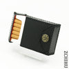 Handmade Cool Leather Mens Black Cigarette Holder Case Cigarette Holder for Men - iwalletsmen