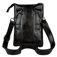 Leather Belt Pouch Mens Small Cases Waist Bag Hip Pack Belt Bag Fanny Pack Bumbag for Men