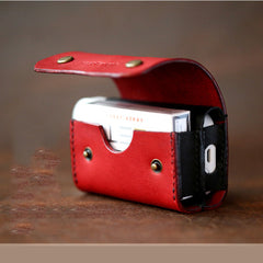 Cool Leather Mens IQOS Cigarette Case With Belt Loop IQOS Holder Belt Clip for Men - iwalletsmen