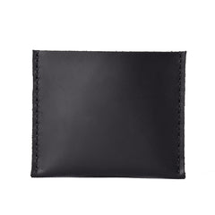 Handmade Mens Cool billfold Leather Wallet Men Small Card Slim Wallets Bifold for Men