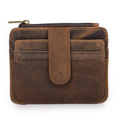 Cool Leather Mens Wallet Slim Wallet Card Front Pocket Wallet for Men - iwalletsmen