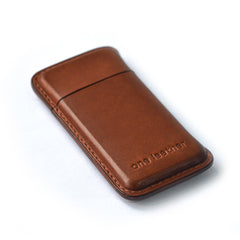 Handmade Green Leather Womens 5pcs Cigarette Holder Case Cool Custom Cigarette Case for Women - iwalletsmen