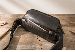 Leather Mens FANNY PACK MENS WAIST BAG HIP PACK BELT BAG FOR MEN - iwalletsmen