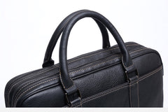 Genuine Leather Mens Cool Messenger Bag Briefcase Chest Bag Bike Bag Cycling Bag for men