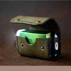 Cool Leather Mens IQOS Cigarette Case With Belt Loop IQOS Holder Belt Clip for Men - iwalletsmen