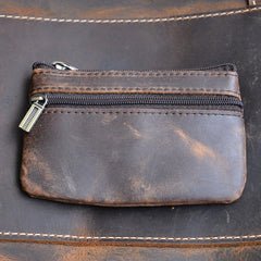 Genuine Leather Mens Wallet Cool billfold Card Coin Holder Wallet Purse for Mens - iwalletsmen