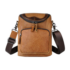 Leather Belt Pouch Mens Small Cases Waist Bag Hip Pack Belt Bag Fanny Pack Bumbag for Men