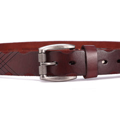 Handmade Genuine Leather Cool Belt Custom Mens Leather Men Brown Black Belt