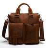 Handmade Leather Mens Cool Messenger Bag Work Bag Satchel Bag Briefcase Bag for men
