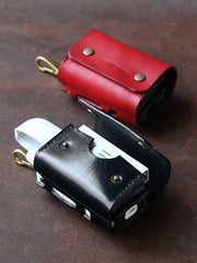 Cool Leather Mens IQOS Cigarette Case With Belt Loop IQOS Holder Belt Clip for Men - iwalletsmen