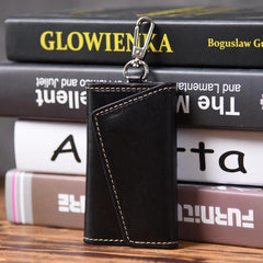 Handmade Leather Mens Cool Key Wallet Car Key Holder Car Key Case for Men - iwalletsmen