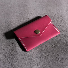 Handmade Leather Mens Cool billfold Wallet Card Holder Small Card Slim Wallets for Men - iwalletsmen