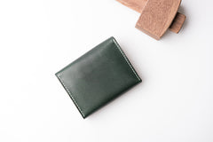 Handmade Leather Mens Cool billfold Wallet Card Holder Small Card Wallets for Men Women